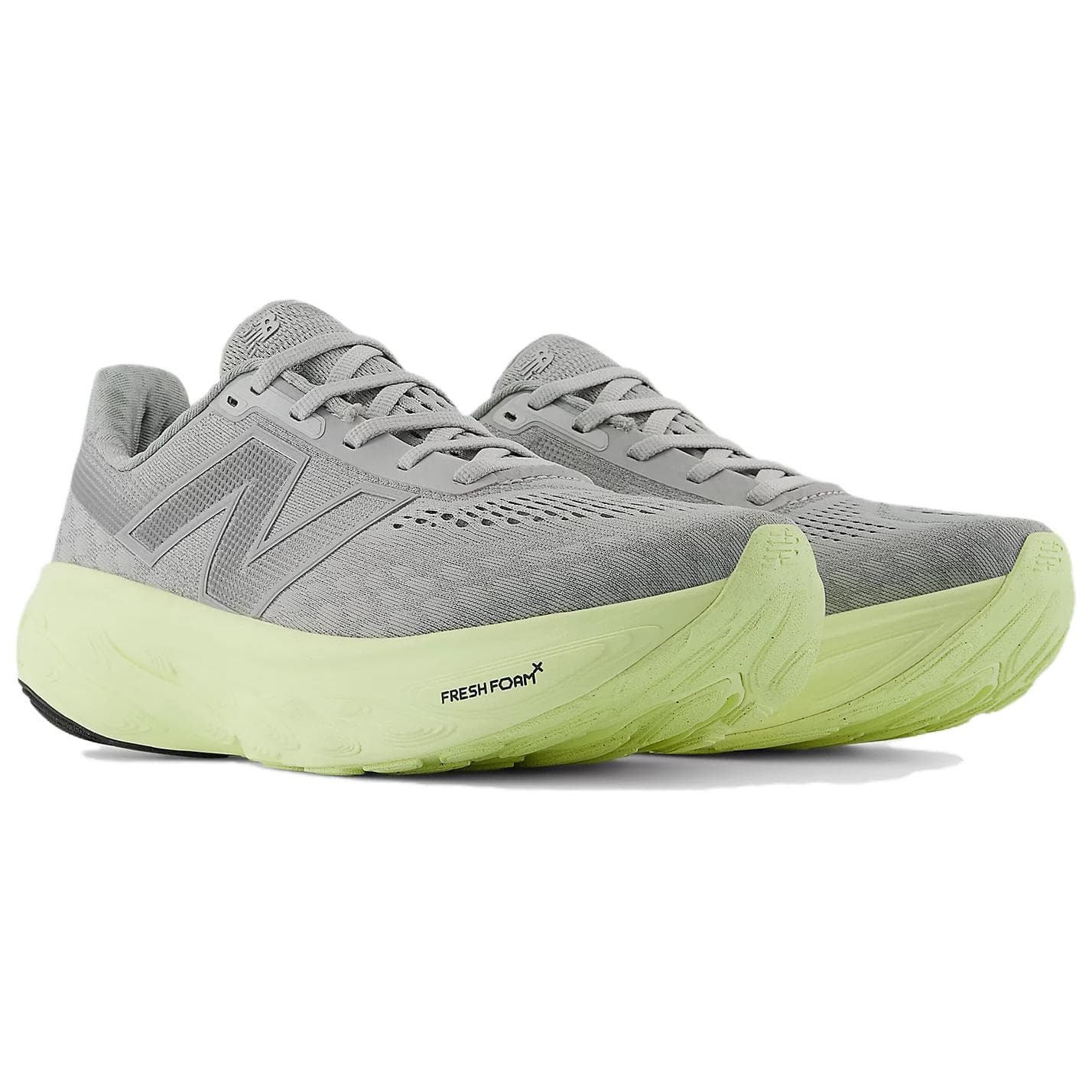 Кроссовки для бега New Balance Fresh Foam X 1080 V14 Износостойкие и Легкие Низкие Беговые Кроссовки Женские Серый Зеленый - изображение 2