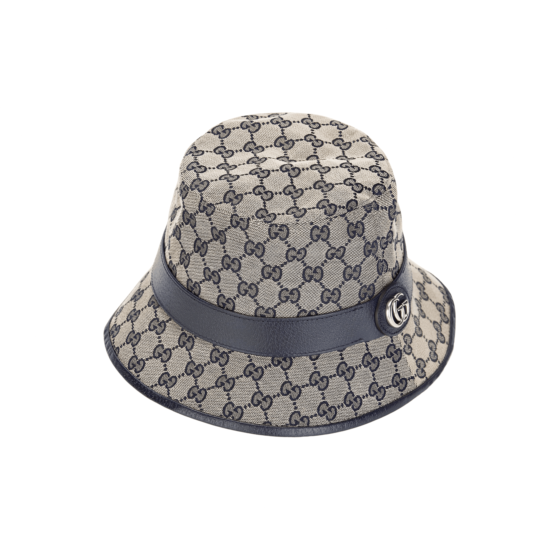 Панама Gucci Bucket Hat Beige/Blue - изображение 4
