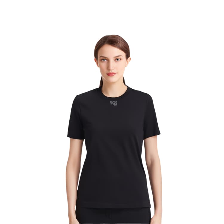 Футболка alexander wang SS21 LogoT 520 - изображение 9