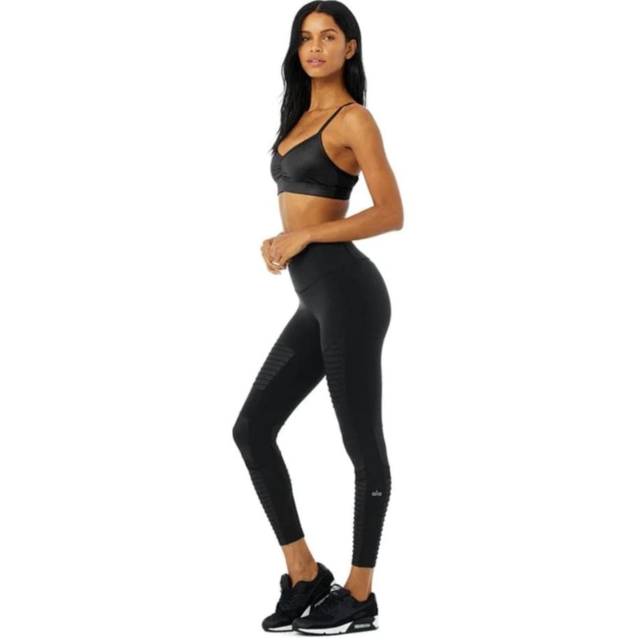 Alo Yoga Moto Leggings Black - изображение 3