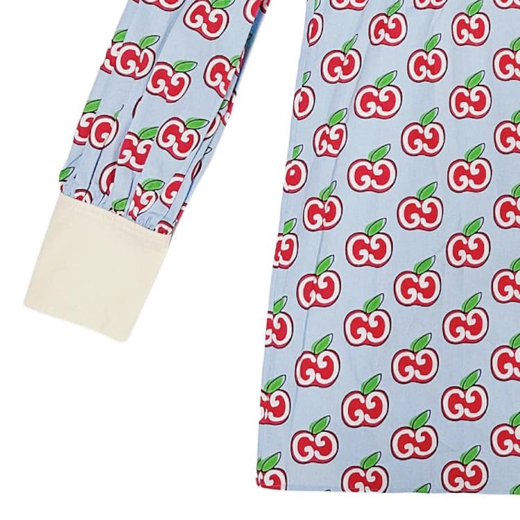 Платье Gucci SS22 Cherry Print Dress - изображение 2