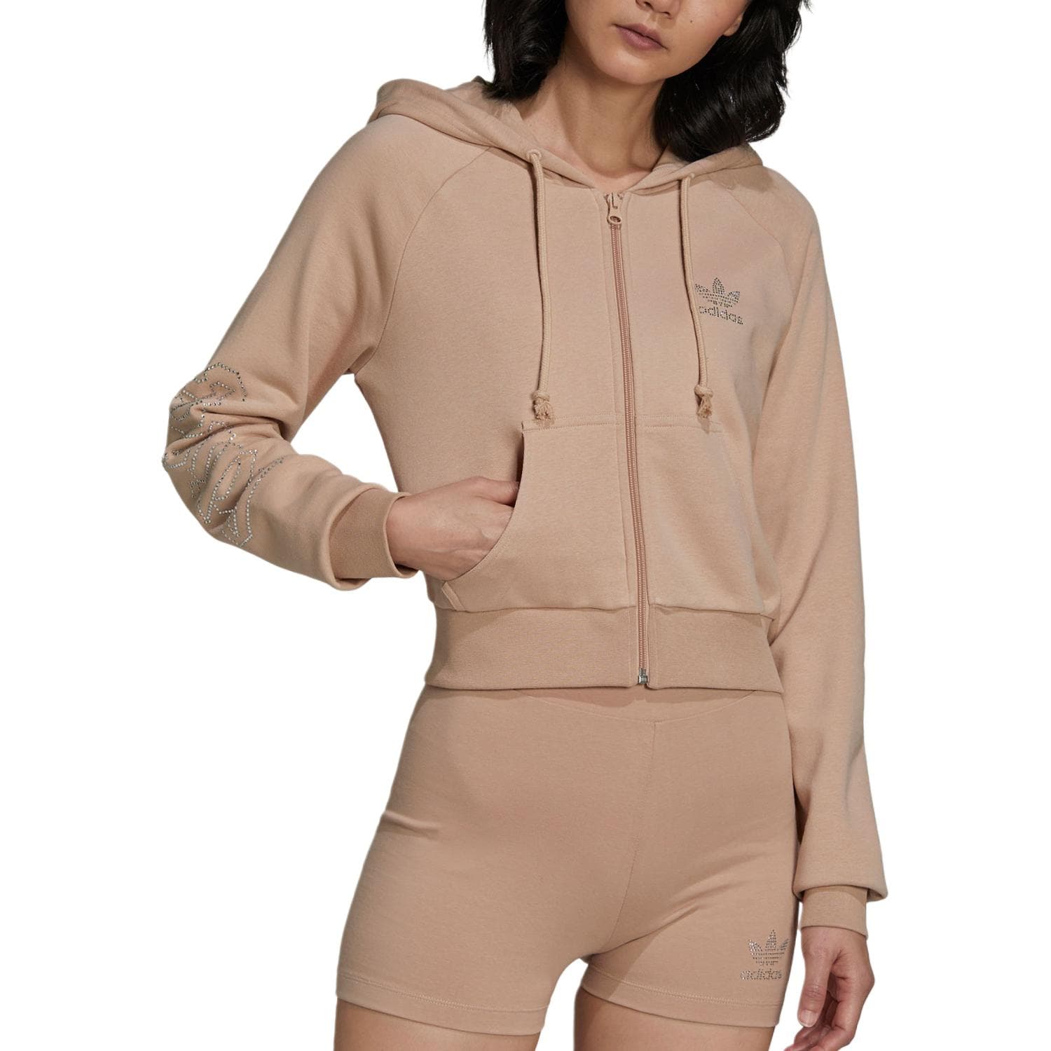 Куртка adidas 2000 Luxe Cropped Track Top - изображение 2