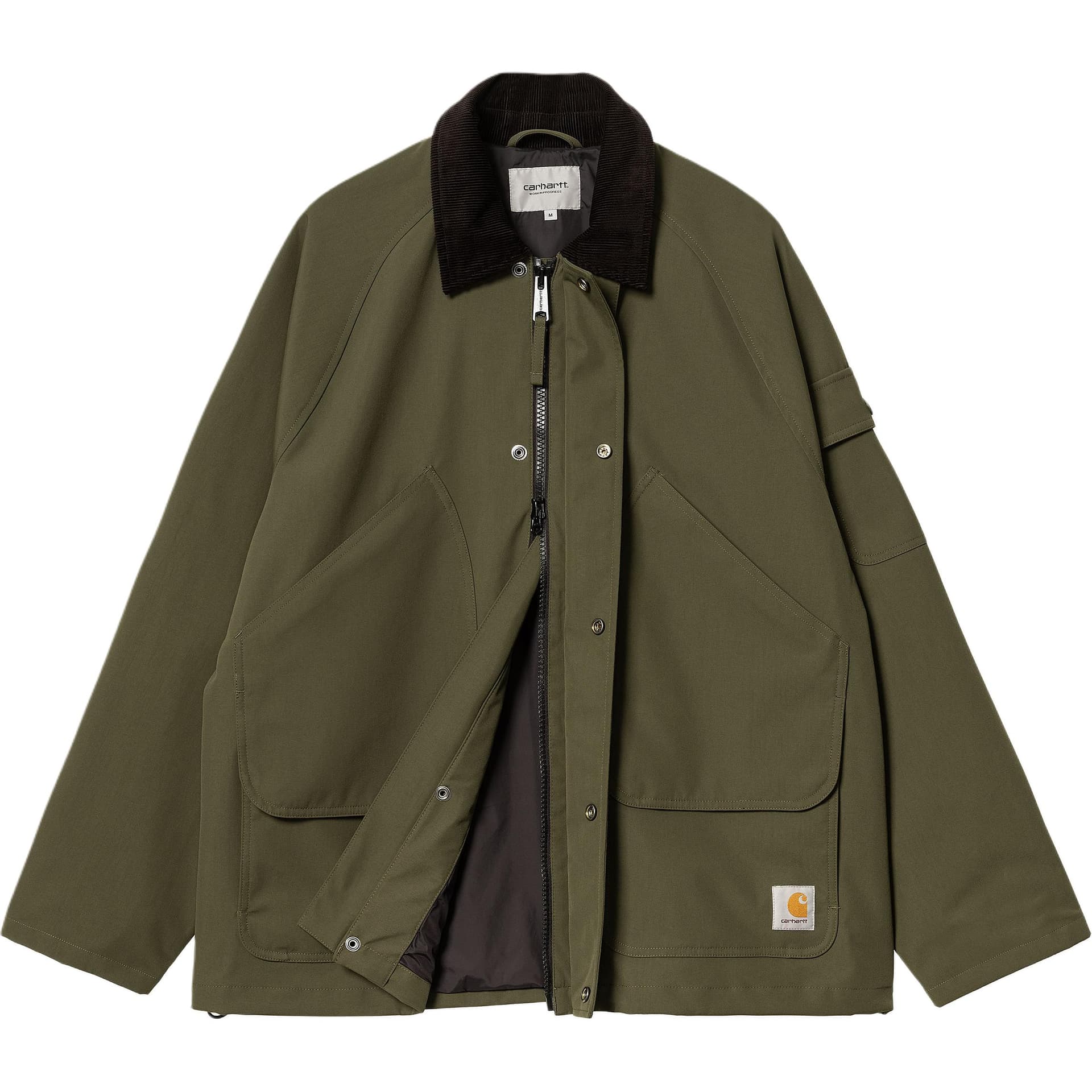 Куртка Carhartt WIP FW24 K For Fullscreen Clarton Куртка Мужская Армейский Зеленый - изображение 2
