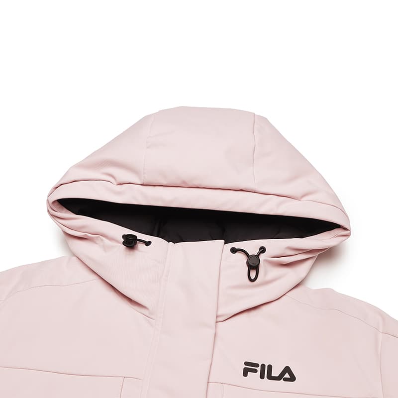 Пуховик FILA ORIGINALE Пуховик Женский Дымчатый Фиолетовый Лотосовый Корень Пудра - изображение 3