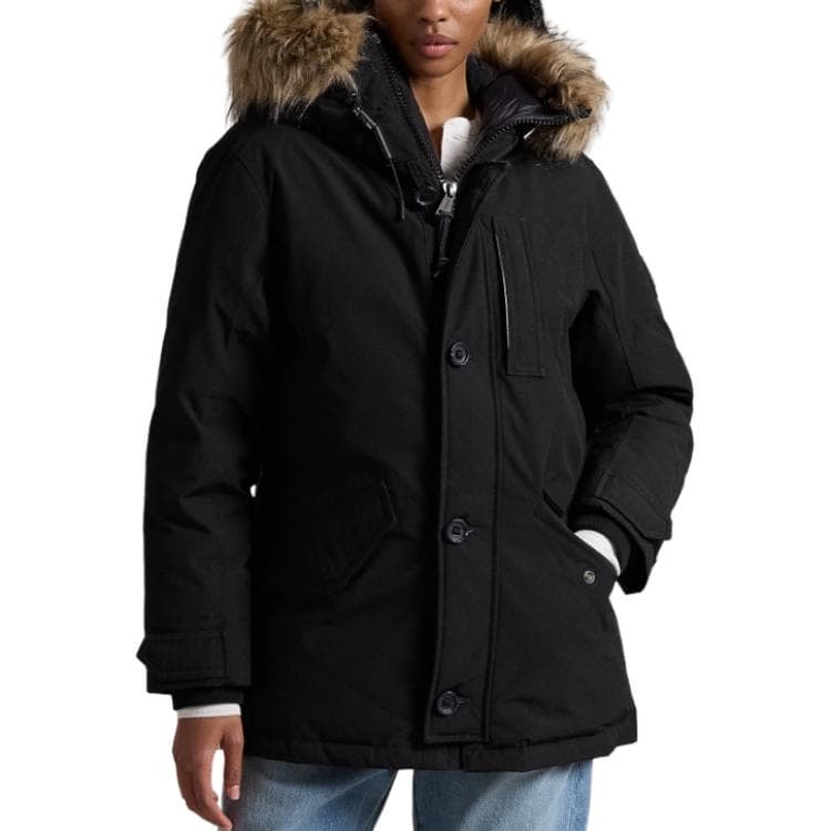 Пуховик Polo Ralph Lauren FW24 Пуховик Женский Черный - изображение 4