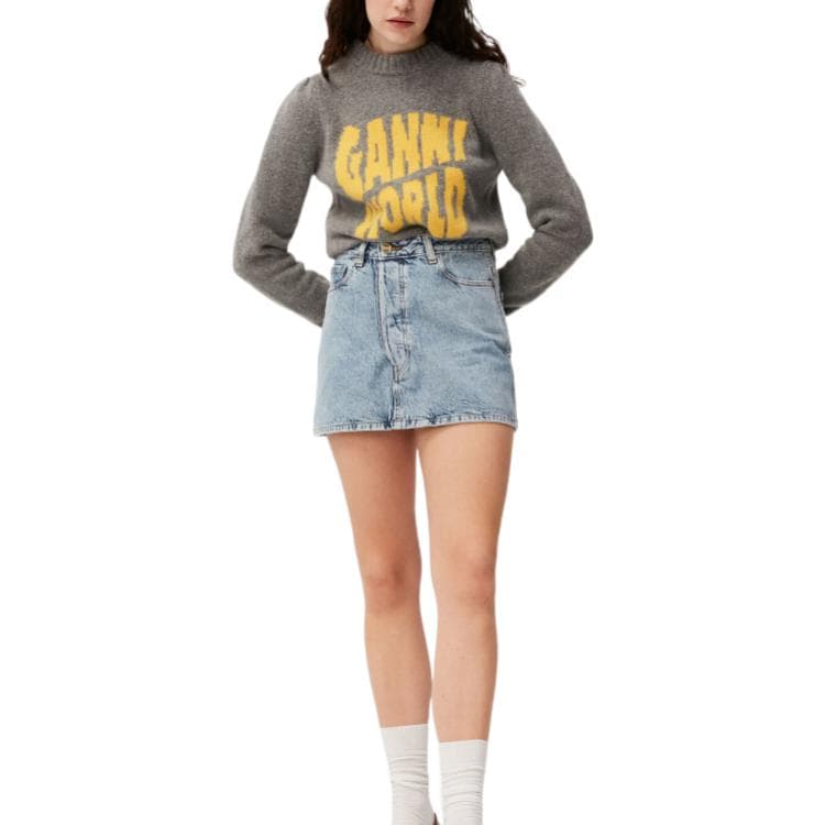 Кардиган GANNI FW22 LOGO - изображение 3