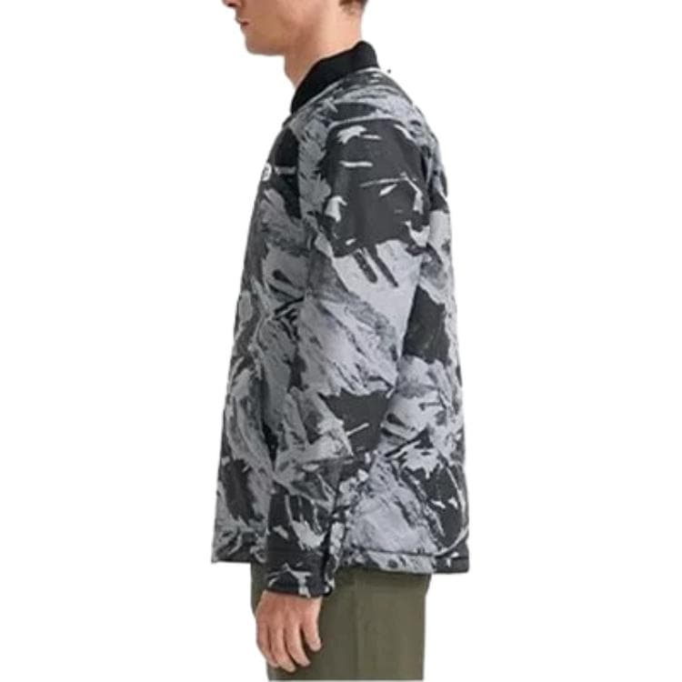Зимняя куртка пуховик The North Face Mountain Print Reversible Jacket Black - изображение 5