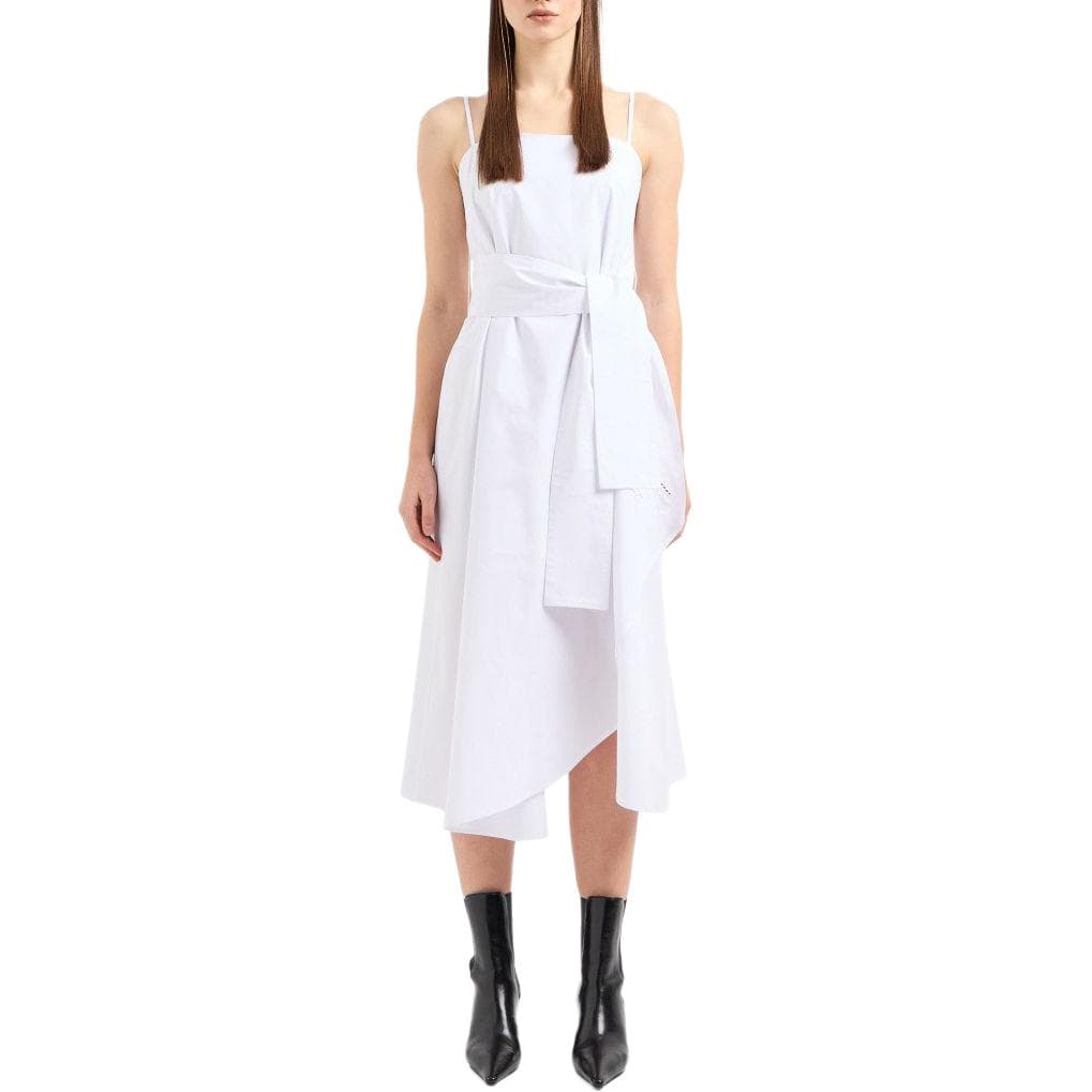 ARMANI EXCHANGE SS24 Платье-комбинация Женское Белое - изображение 4