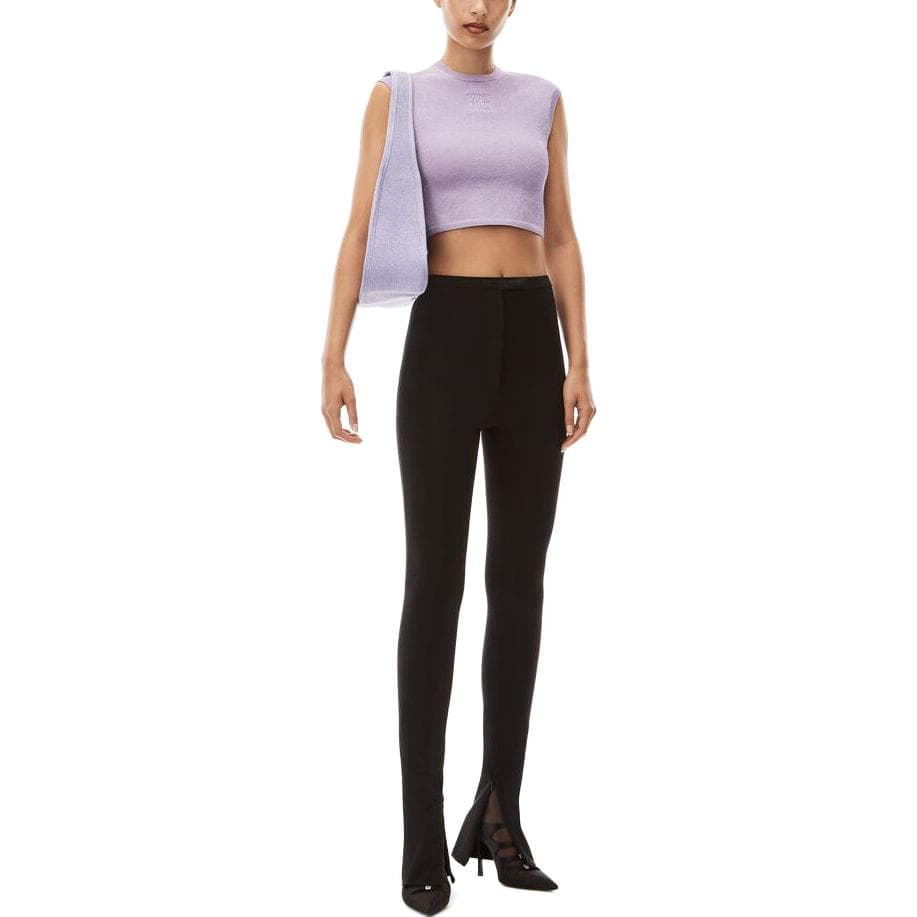 Футболка Alexander Wang T-Shirt Женская Фиолетовая - изображение 2