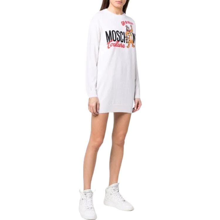 Платье MOSCHINO SS22 Logo - изображение 4