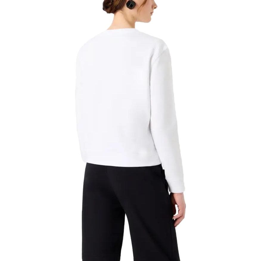 Худи EMPORIO ARMANI Белый Женские Толстовка - изображение 4