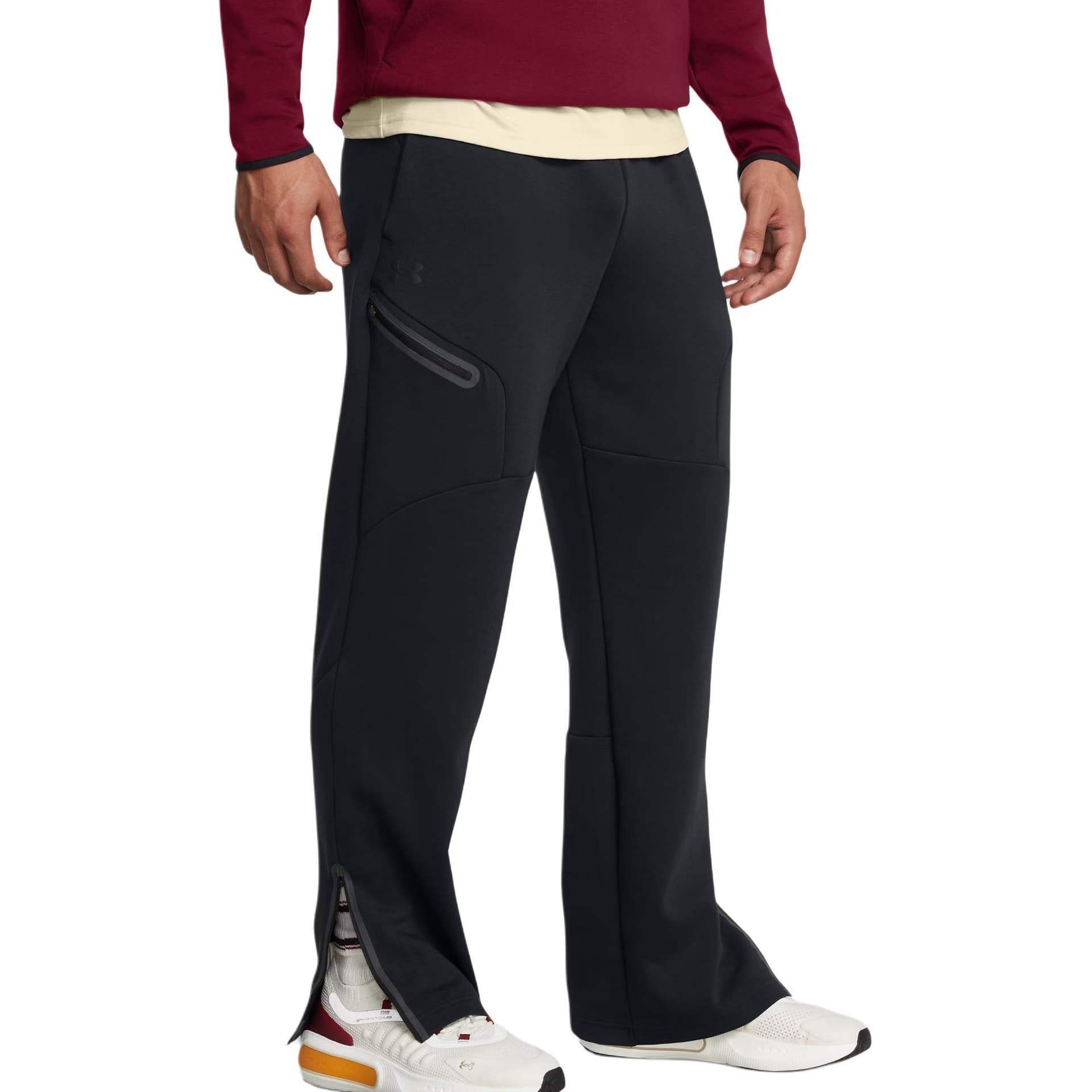 Штаны Under Armour Unstoppable Спортивные трикотажные брюки Мужской Черный - изображение 4