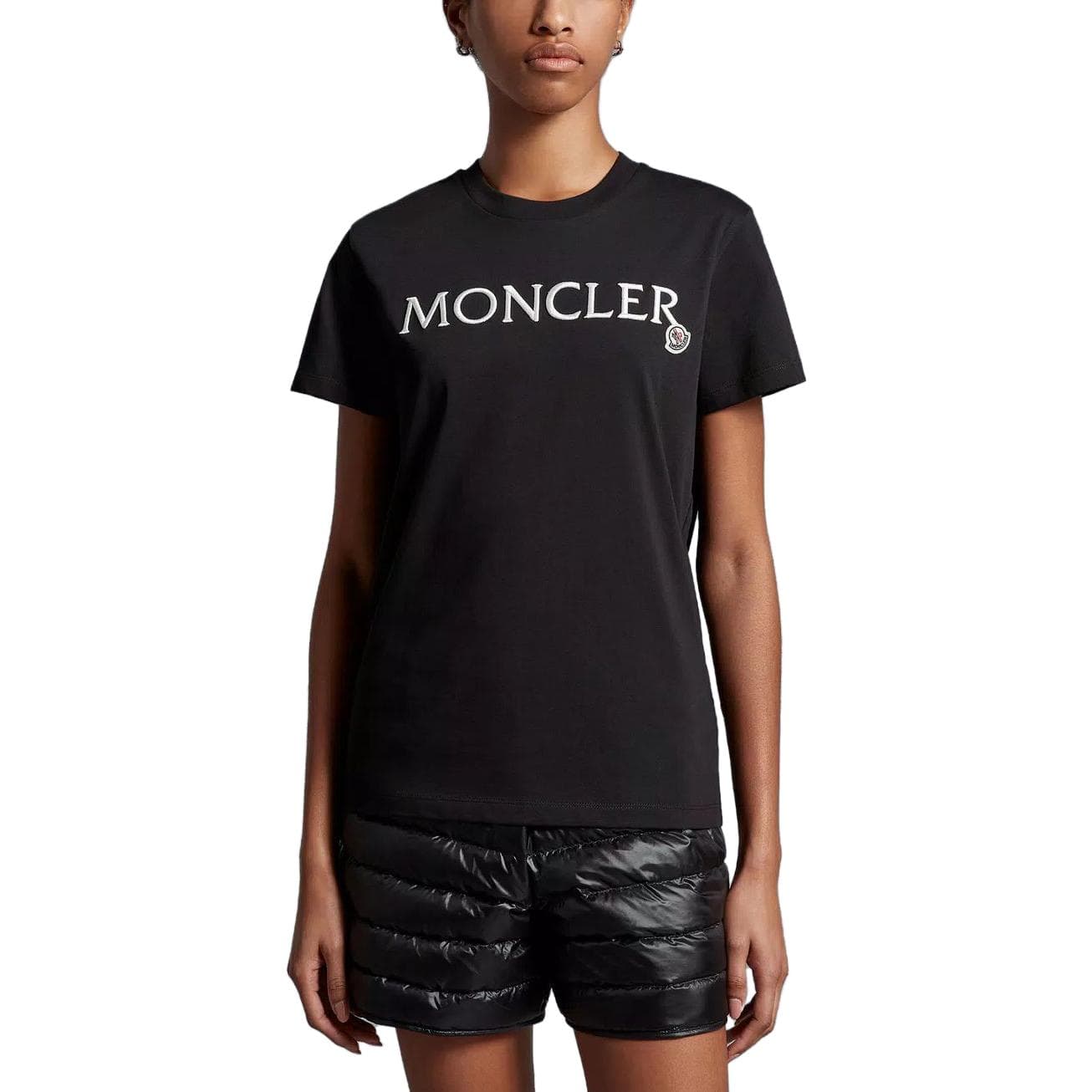 Футболка Moncler Embroidered Logo T-Shirt T - изображение 2