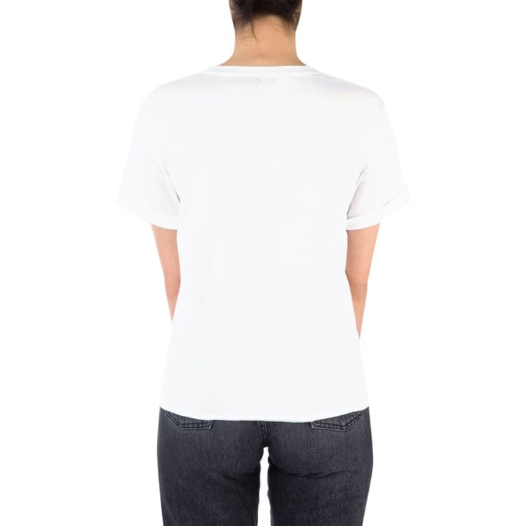 Футболка Saint Laurent SS21 Logo T-Shirt White - изображение 4