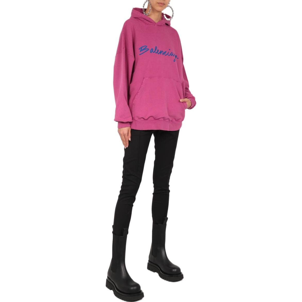Худи Balenciaga FW22 Logo - изображение 3