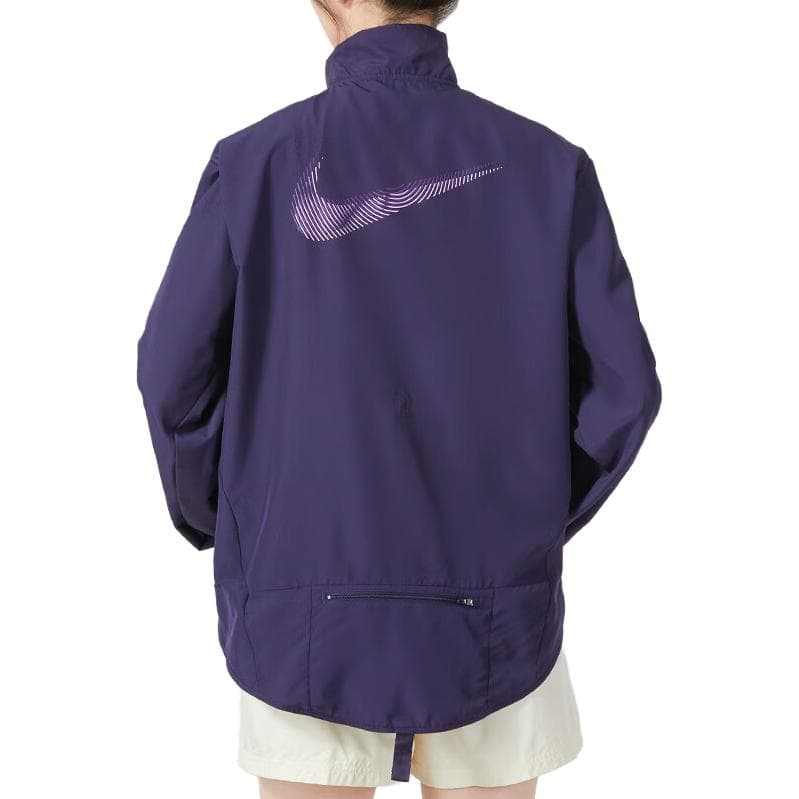 Куртка NIKE Фиолетовые Женские Куртки - изображение 3