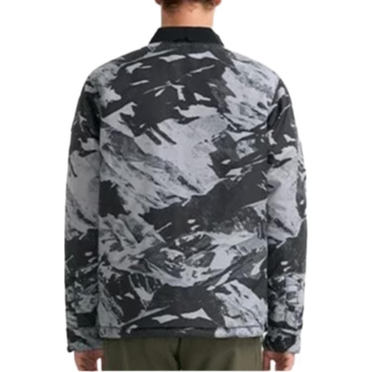Зимняя куртка пуховик The North Face Mountain Print Reversible Jacket Black - изображение 6