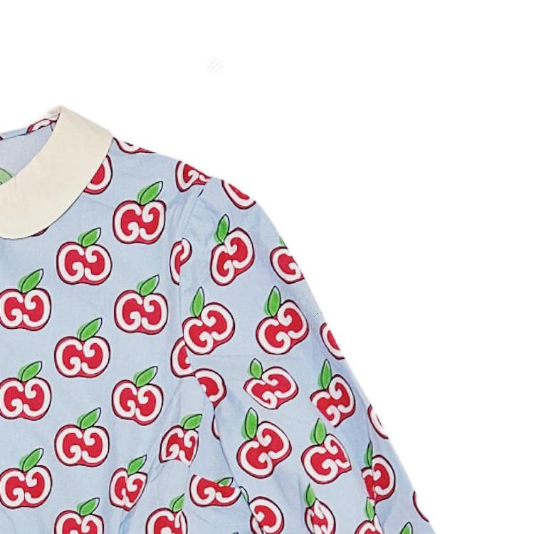Платье Gucci SS22 Cherry Print Dress - изображение 5