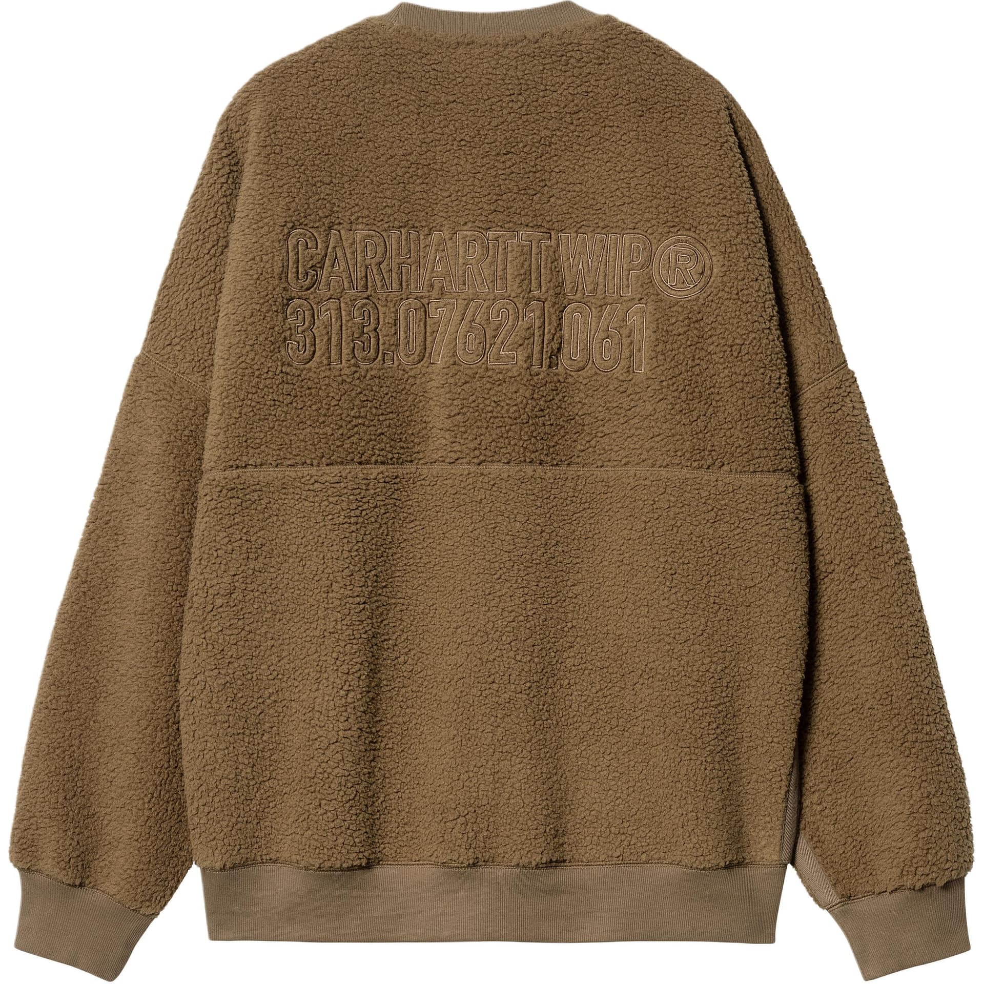 Худи Carhartt WIP FW24 Худи-ханьфу Мужское Коричневое - изображение 2