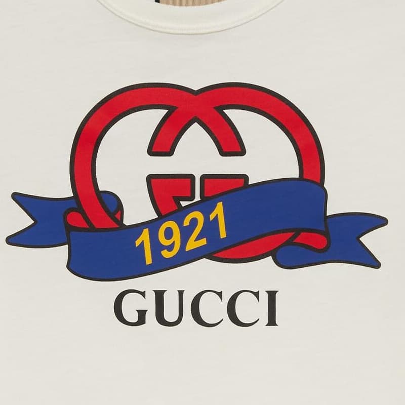 Футболка Gucci 1921 Logo T-Shirt - изображение 5