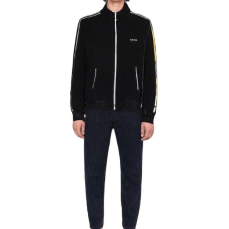 Куртка Celine SS24 Logo High Neck Zip Jacket - изображение 4