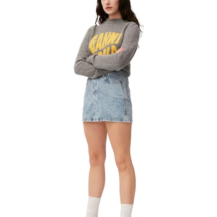 Кардиган GANNI FW22 LOGO - изображение 4