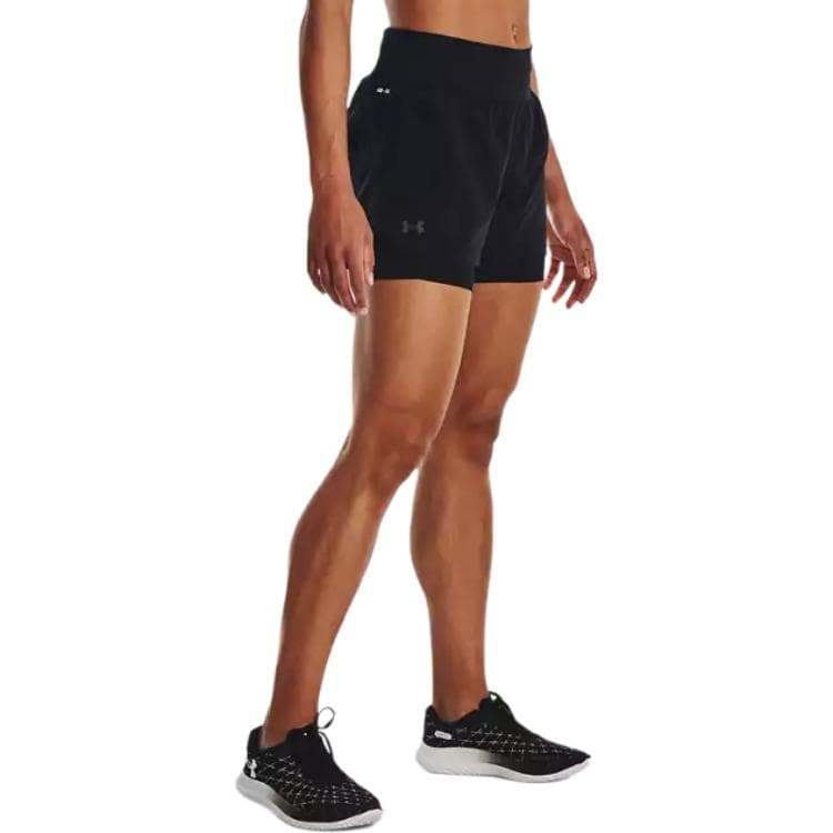Шорты Under Armour ANYWHERE Повседневные шорты Женские Черные - изображение 5