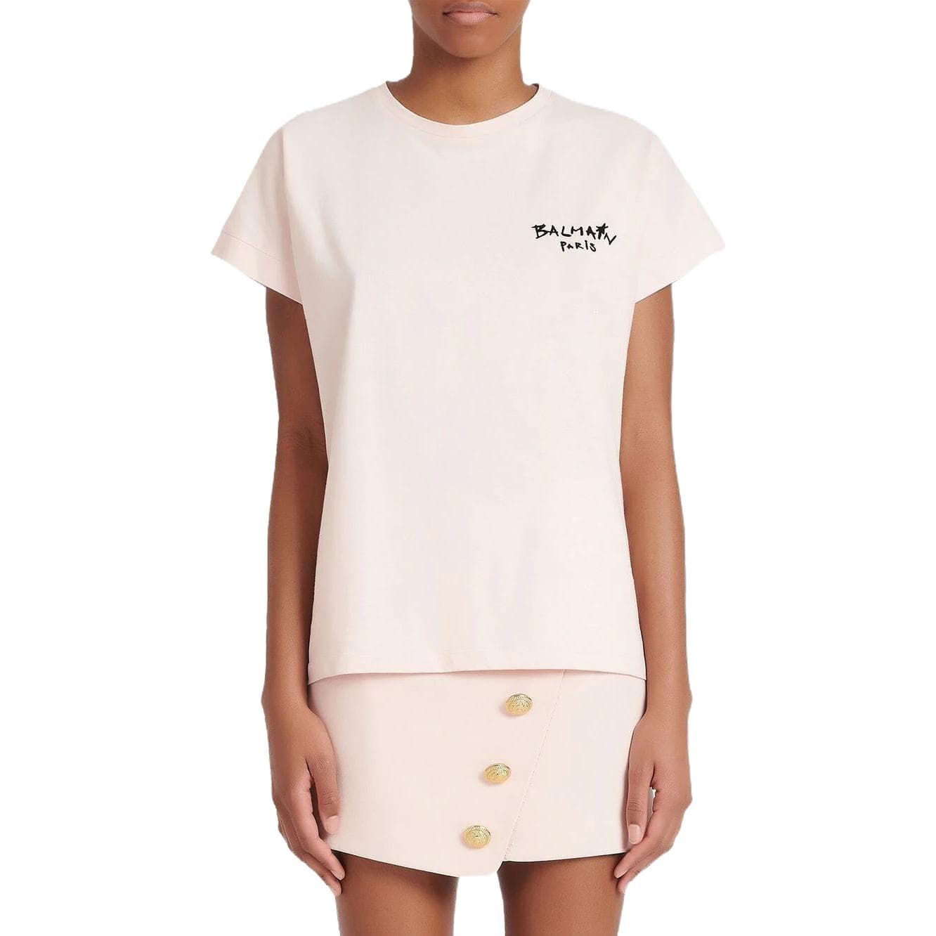 Футболка BALMAIN FW22 LogoT - изображение 4
