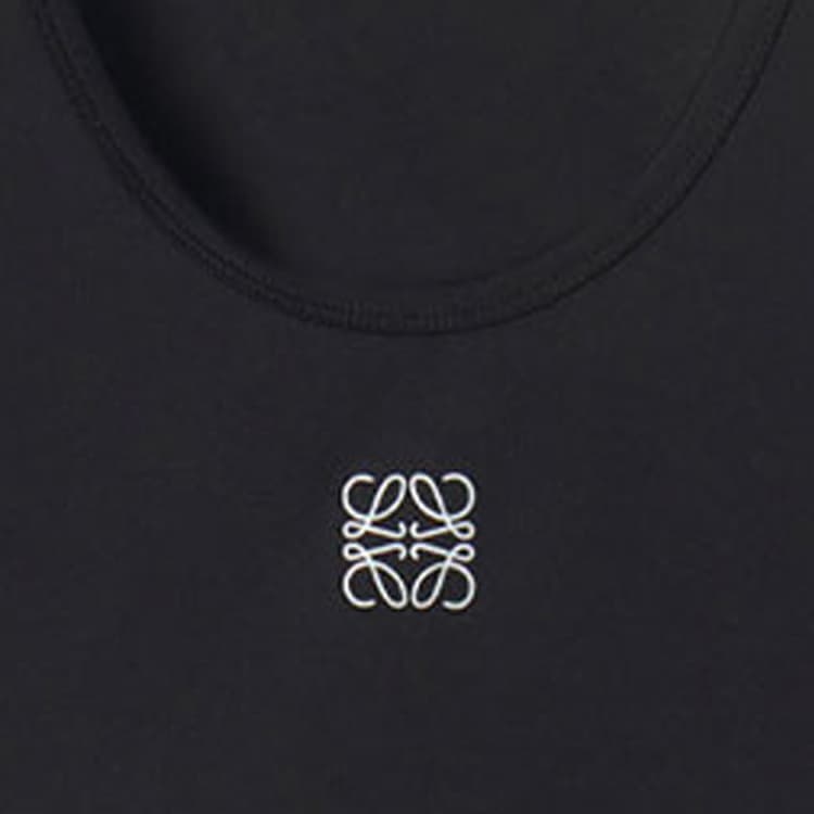 LOEWE Logo Sports Bra Black - изображение 5