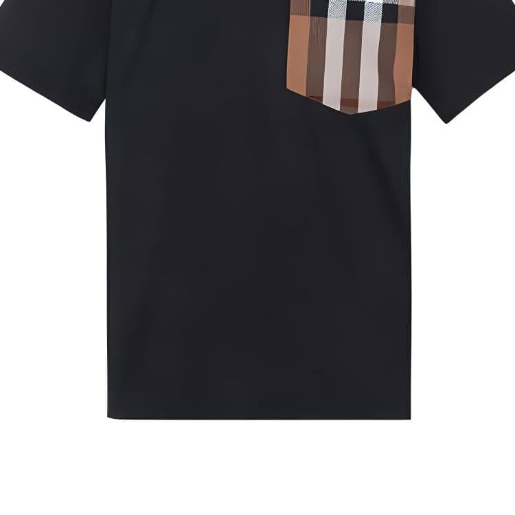 Футболка Burberry Черные Женские Футболки - изображение 6