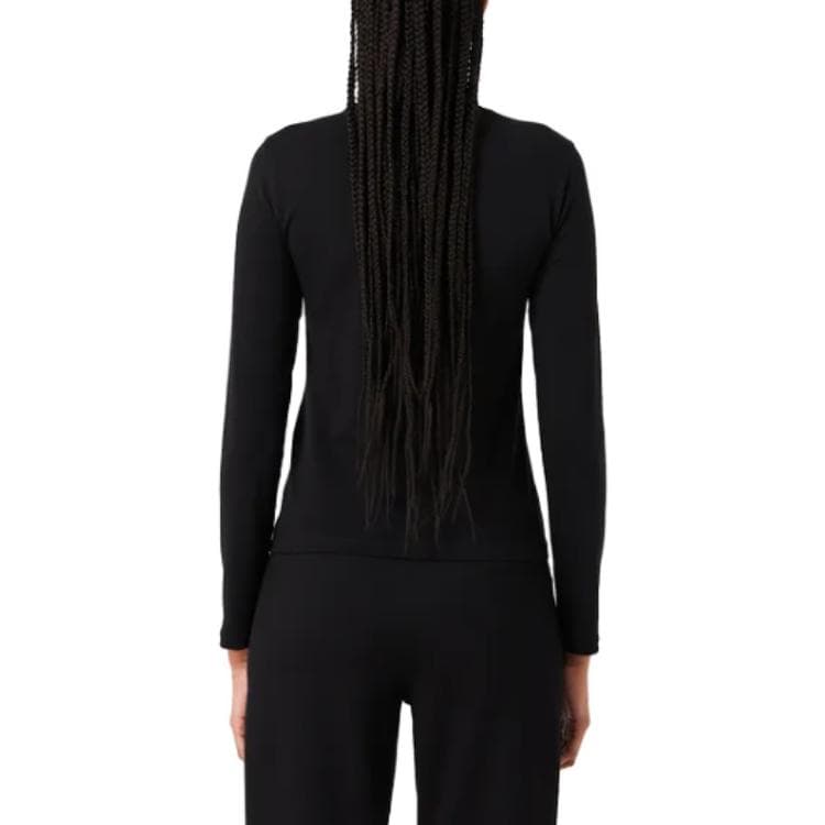 Кардиган EMPORIO ARMANI Черные Женские Свитеры - изображение 4