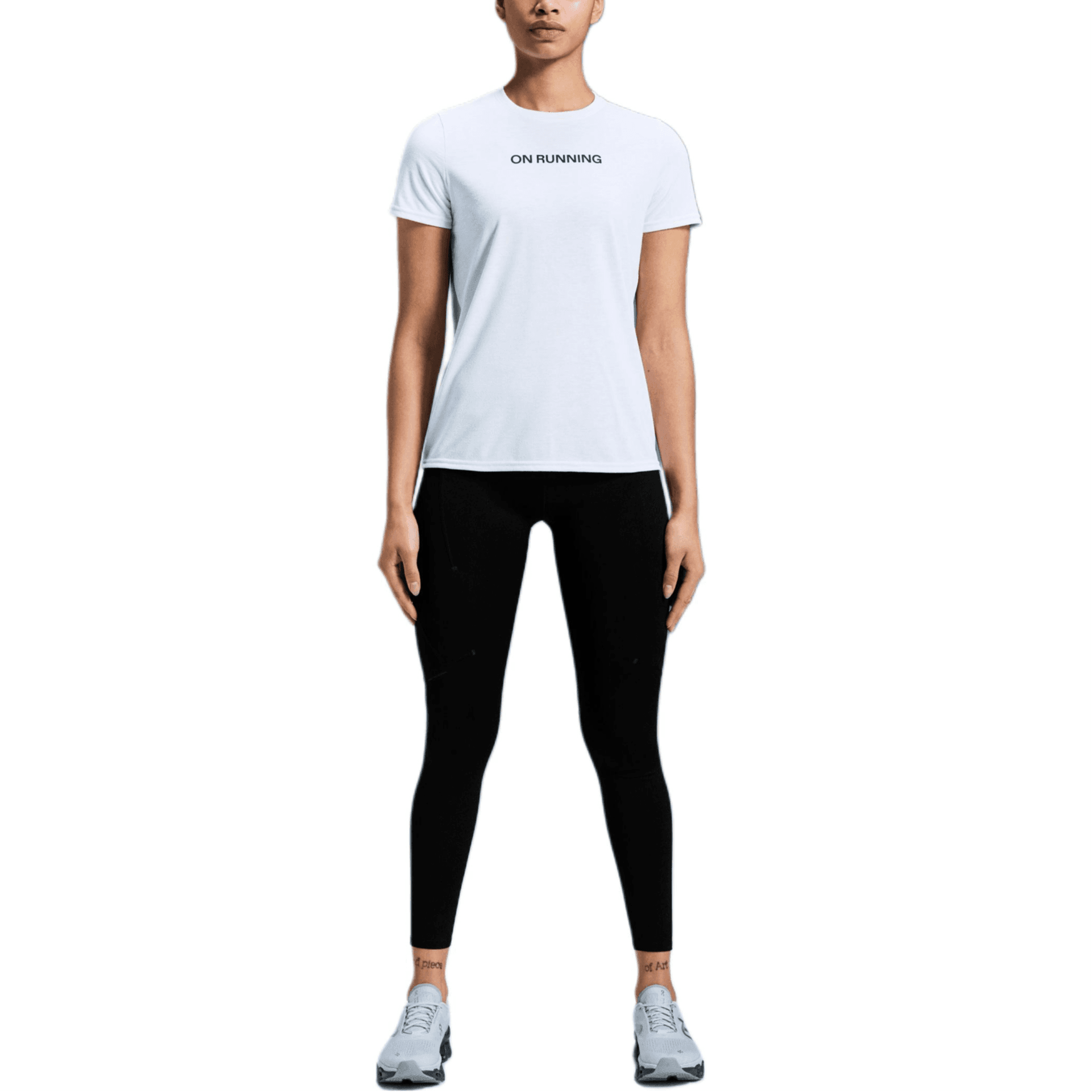 Футболка On Performance T-Shirt Женская Белая - изображение 2