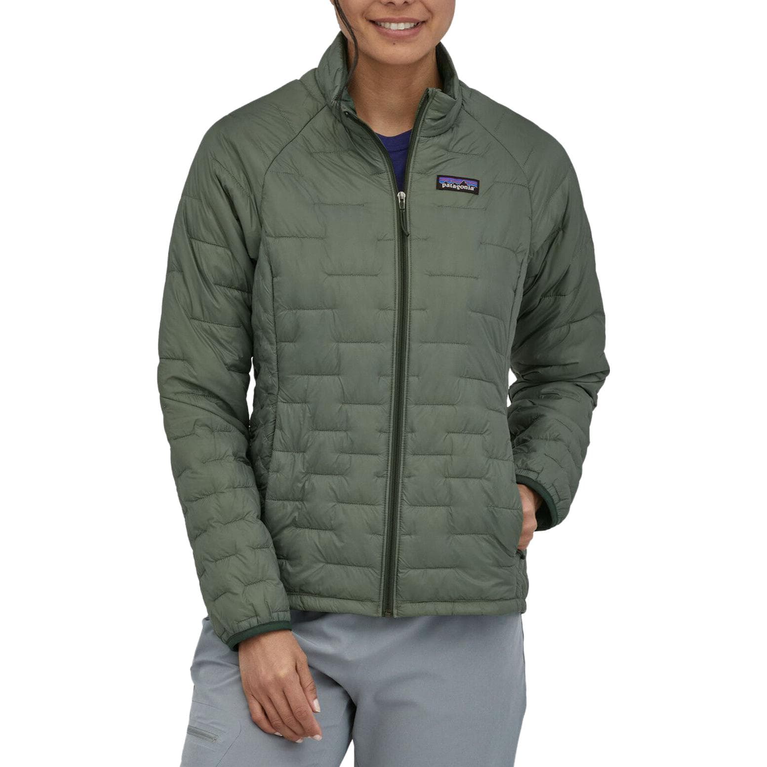 Patagonia Micro Пуш Пуховая куртка Женская - изображение 8
