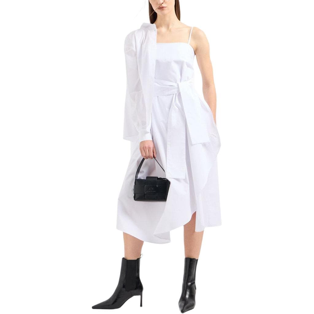 ARMANI EXCHANGE SS24 Платье-комбинация Женское Белое - изображение 6