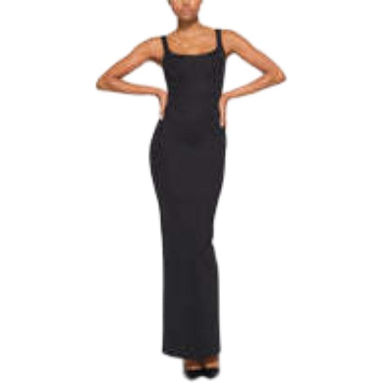 SKIMS Body Tank Long Dress Onyx - изображение 2