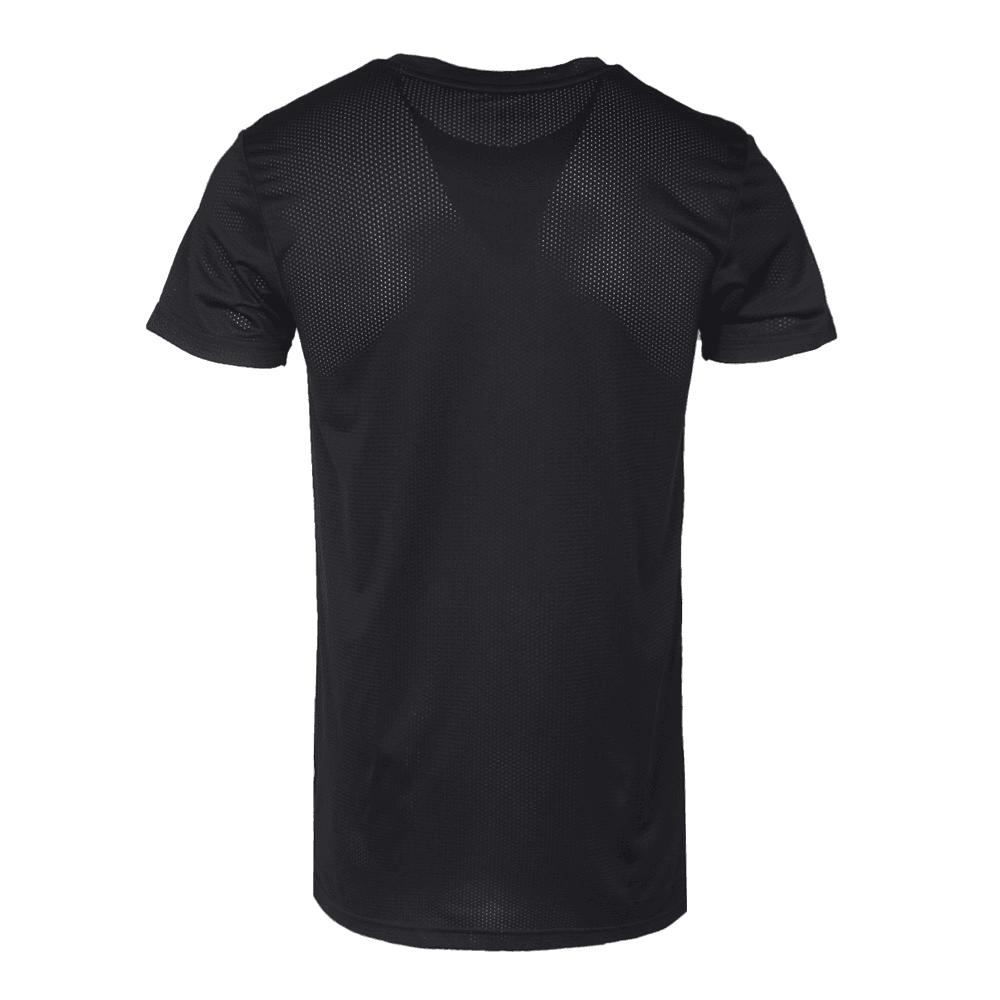 Футболка ADIDAS NEO Мужские Черные T-рубашки - изображение 2