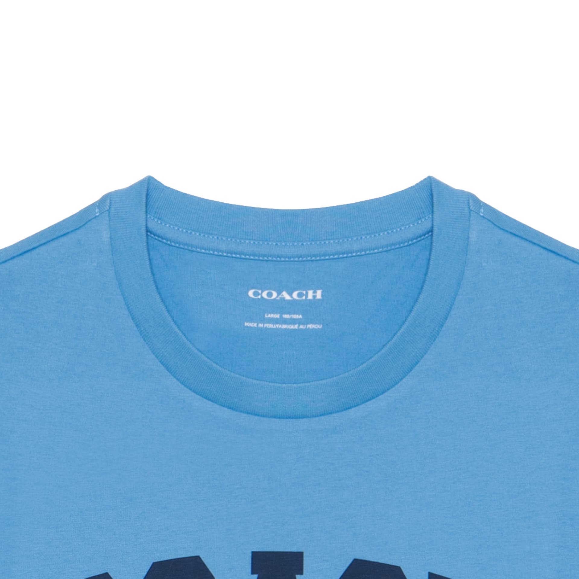 Футболка COACH Varsity T Shirt In Organic Cotton LogoT - изображение 3