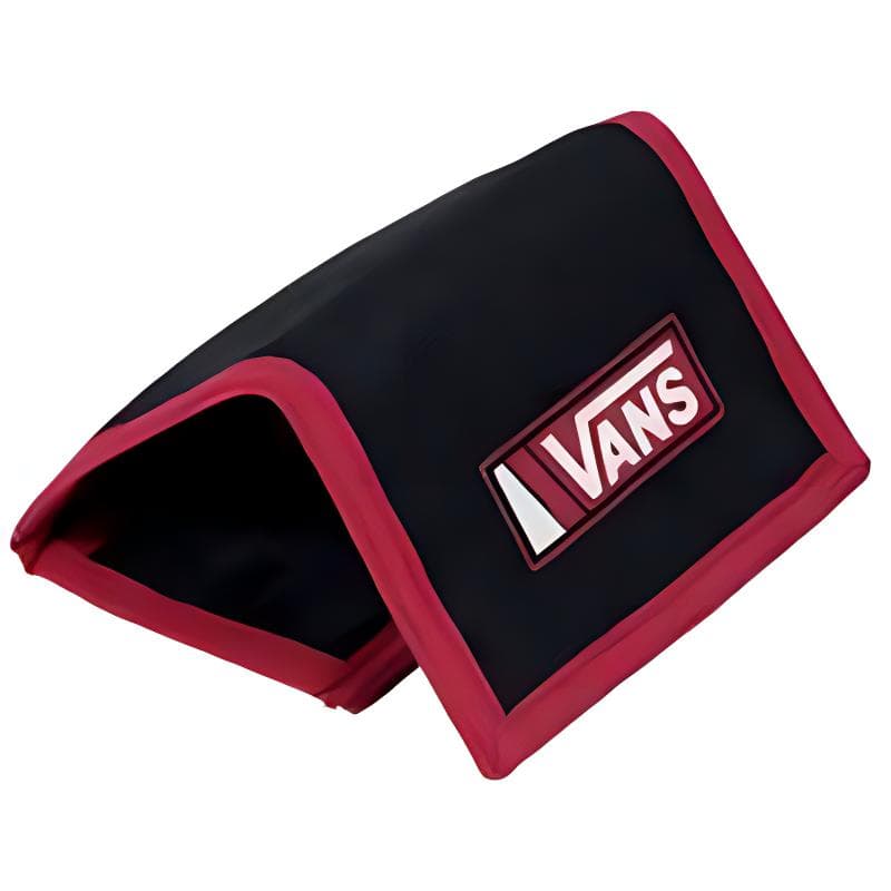 Кошелек Vans Хлопковый Кошелек Стандартный (Standard) Унисекс Черный Красный - изображение 3