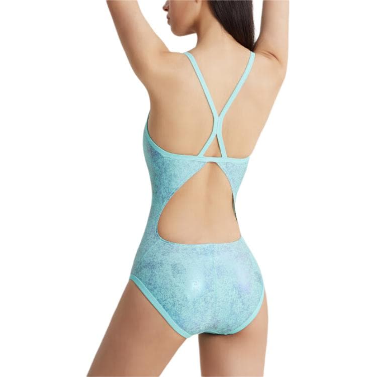 Mizuno One Piece Купальник Женский Циановый - изображение 3