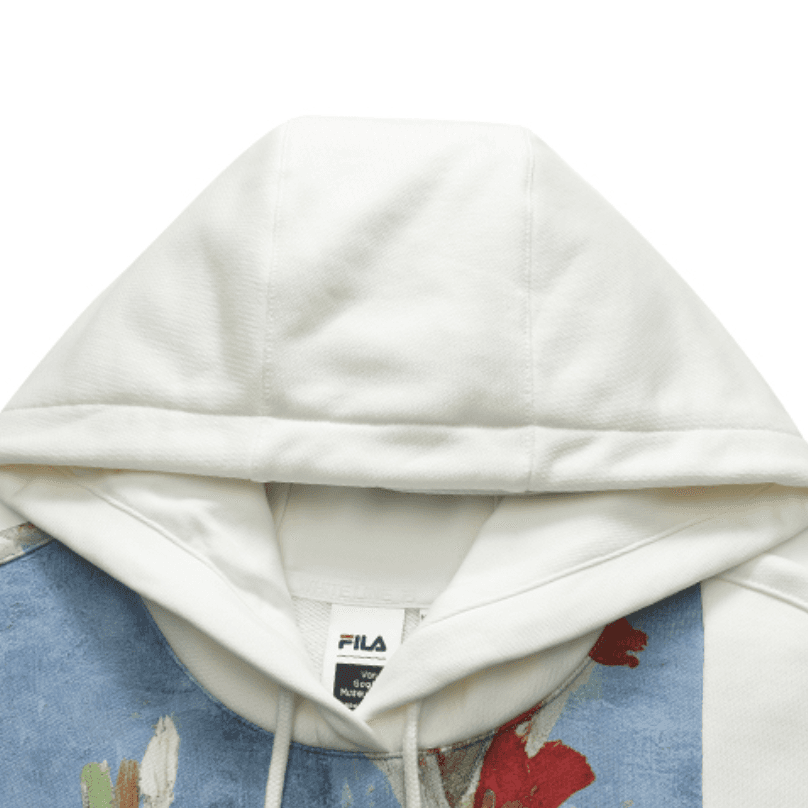 Худи FILA x van gogh museum logo - изображение 3