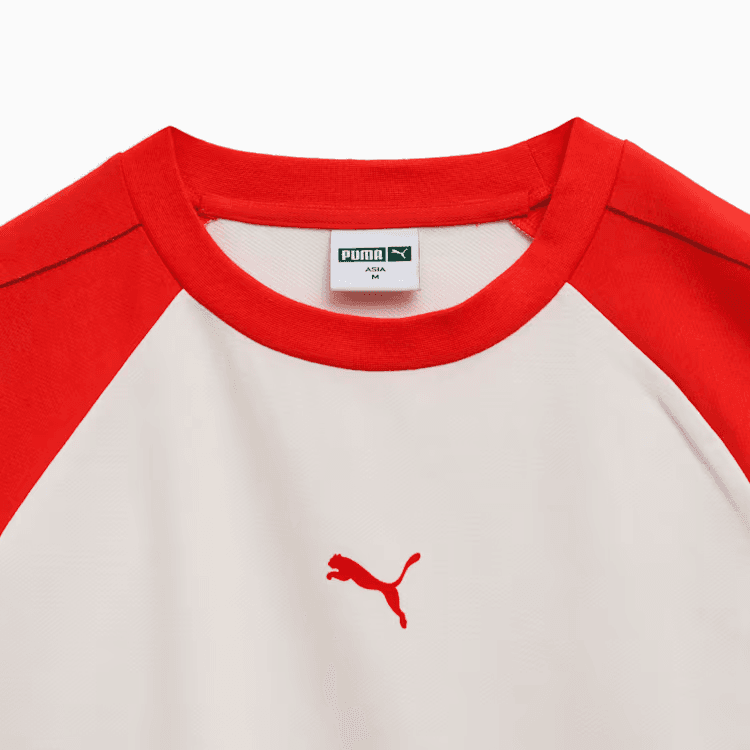 Футболка PUMA КНТТ7 2K Футболка С Длинным Рукавом Реглан Мужская Красная - изображение 3