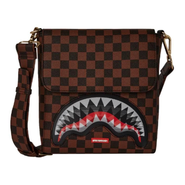 Сумка через плечо SPRAYGROUND Искусственная кожа сумка через плечо унисекс коричневый - изображение 1