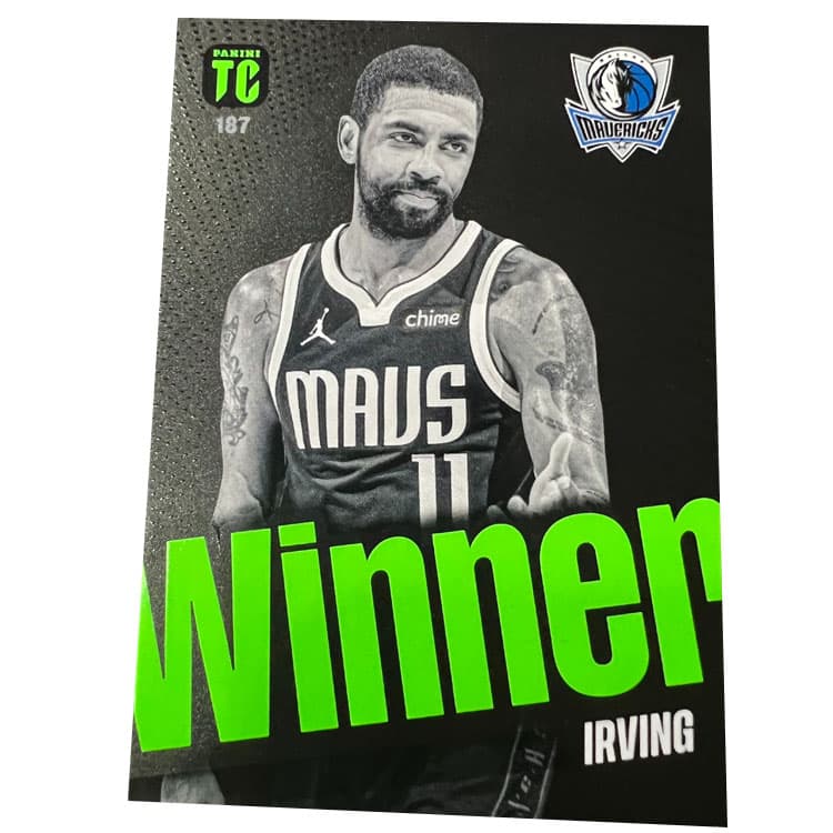Коллекционные карточки PANINI Dallas Mavericks Kyrie Irving Коллекция Euro GOD TC Неостановимый Игровая карта РАРная спортивная карта 1 шт - изображение 1