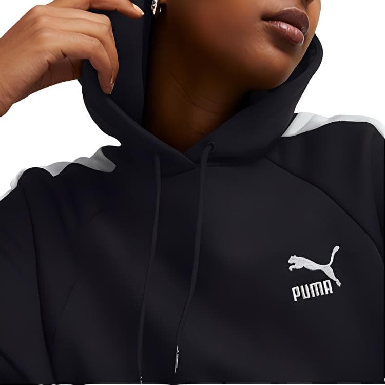 Худи PUMA Черные Женские Толстовки - изображение 4