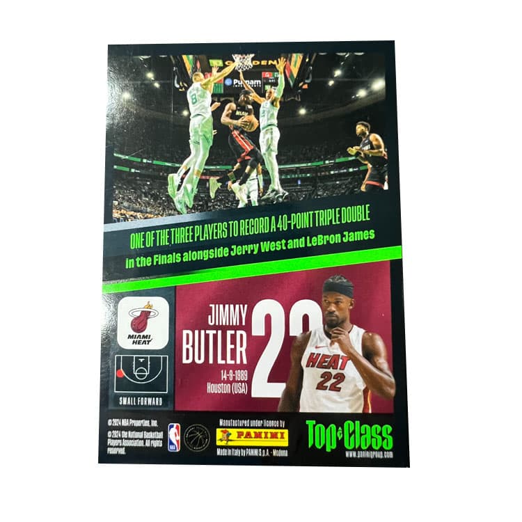 Коллекционные карточки Panini 2023 24 Баскетбол NBA Термо Команда Ядерный Джимми Батлер Тяжелая Карта Игрок Карта Редкая Спортивная Карта - изображение 2