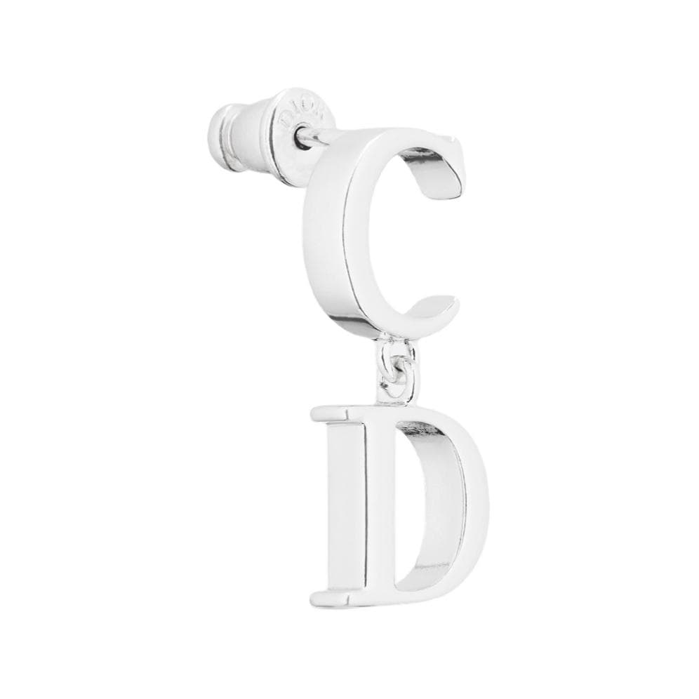Серьги DIOR Мужские Серьги из Латунь Серебряные - изображение 2