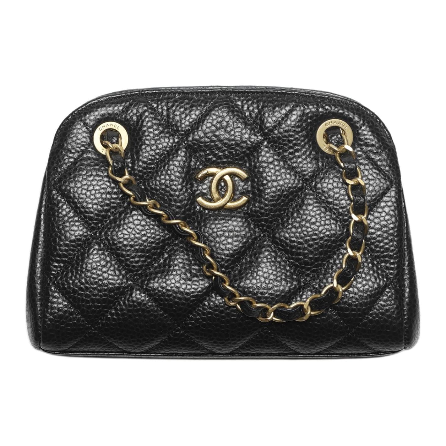 Сумка через плечо CHANEL 24K Logo Zip Bag Small - изображение 1