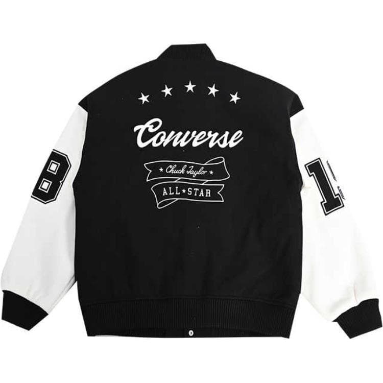 Converse All Star Универсальный черный Модный Хлопковый пуховик-карго Женский - изображение 2
