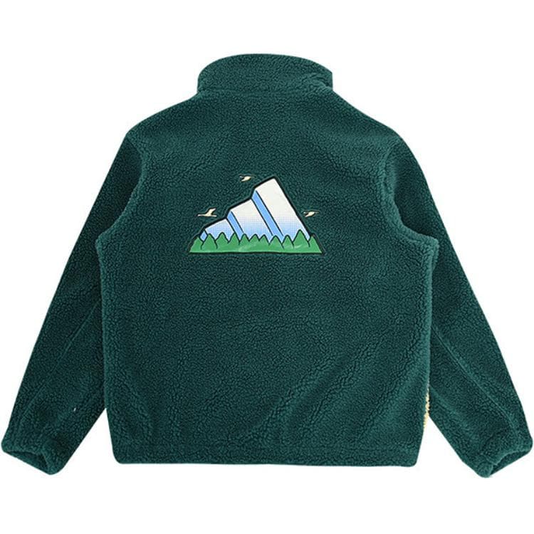 Adidas Куртки и Пальто Куртки и Пальто Зеленый Подростки - изображение 2