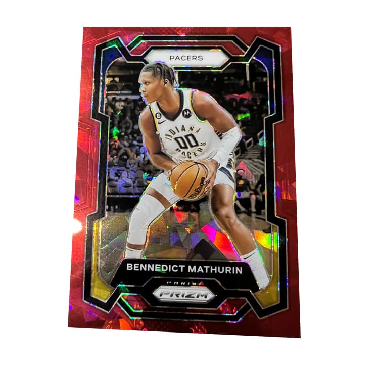Коллекционные карточки PANINI Pacers Матулович Марулич Приз Коллекция Красный Прохлада Ледяной ФОЛЬД Игровые Карточки Редкие Карточки - изображение 1